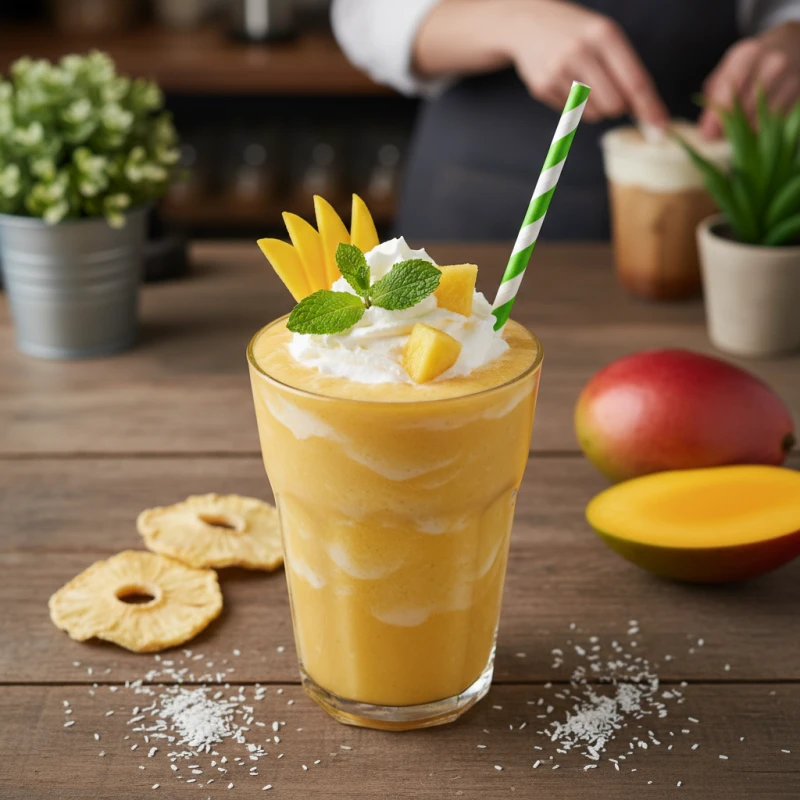 Smoothie (Mango-Ananas)