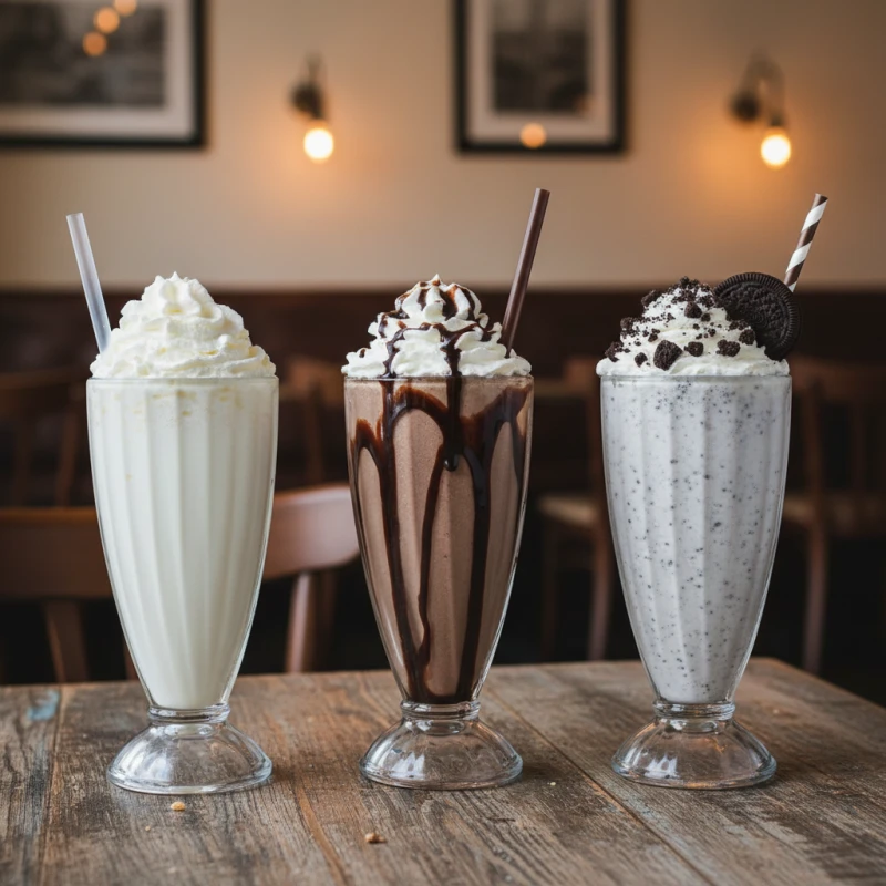 Milkshake (Vanilya / Çikolata / Oreo)